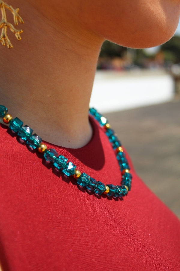 Colar Azul Capri